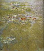 Claude Monet Detail from the Water Lily Pond Germany oil painting artist